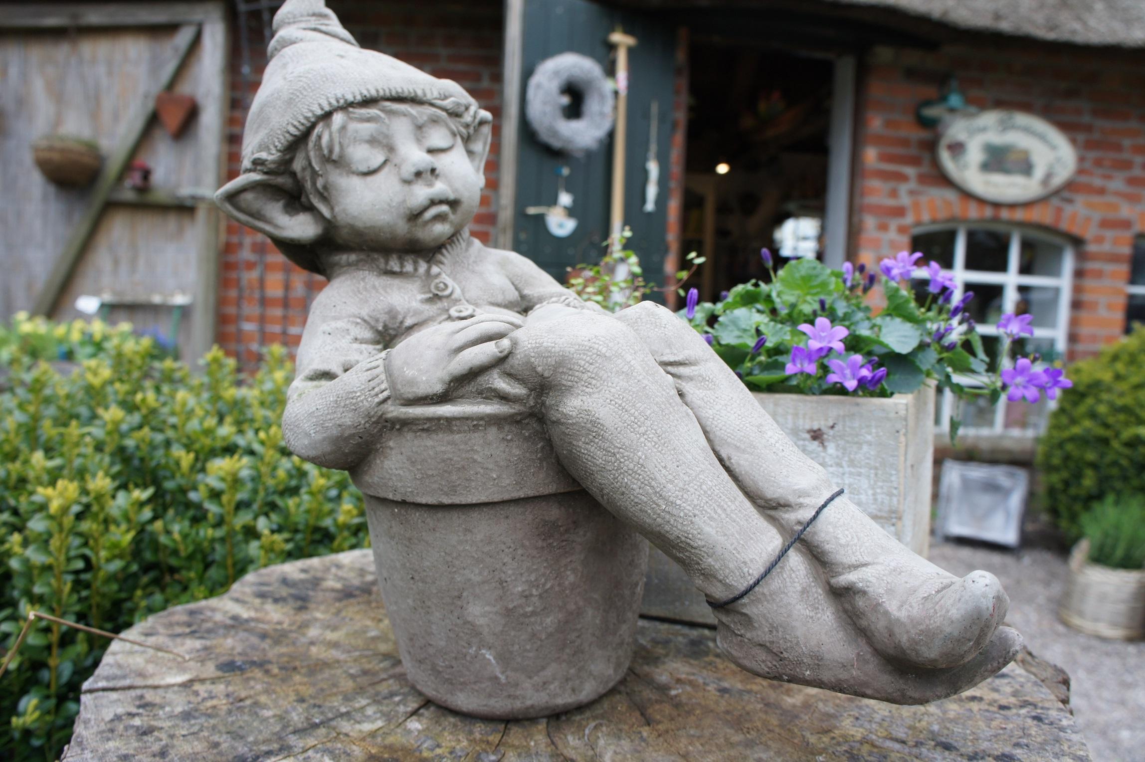 Fensterhocker-Skulptur 'Gargoyle' Aus Steinguss – 28 Cm Hoch, 29 Kg, Wetterfest Für Garten & Terrasse